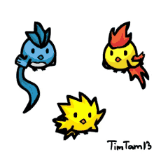 pokemon trio