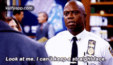 Look At Me. I Cantkeepa Straight Face..Gif GIF - Look At Me. I Cantkeepa Straight Face. Andre Braugher Person GIFs