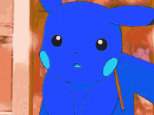 Blue Pikachu GIF - Blue Pikachu Pokemon GIFs