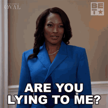 Are You Lying To Me Victoria Franklin GIF - Are You Lying To Me Victoria Franklin The Oval GIFs