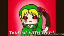 Take Me With You Bendrowned GIF - Take Me With You Bendrowned Creepy Pasta GIFs