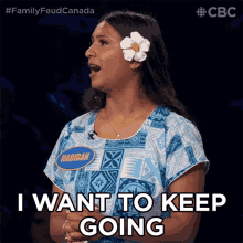I Want To Keep Going Family Feud Canada GIF - I Want To Keep Going Family Feud Canada I Want To Continue GIFs