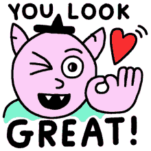 you look