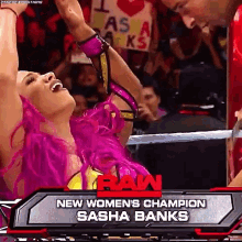 sasha banks wwe raw womens champion wrestling