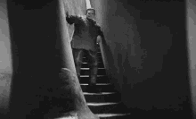 Down The Stairs The Monster GIF - Down The Stairs The Monster Son Of Frankenstein GIFs