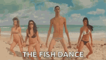 beach dance skinny toothpick fish dance
