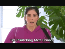 F*@#ing Matt Damon GIF - Sarah Silverman Sex Matt Damon GIFs