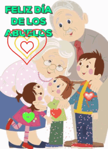 Feliz Dia De Los Abuelos GIF - Dia De Los Abuelos Feliz Dia Abuelos GIFs