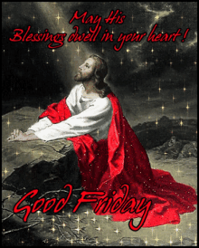 May His Blessings Dwell In Your Heart Good Friday GIF - May His Blessings Dwell In Your Heart Good Friday Jesus GIFs