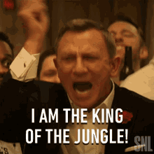 I Am The King Of The Jungle Daniel Craig GIF - I Am The King Of The Jungle Daniel Craig Saturday Night Live GIFs