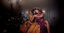 Naomi Campbell Beyonce GIF - Naomi Campbell Beyonce Brown Skin Girl GIFs