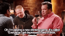 drink drunk drinking game game depressed