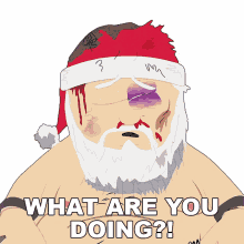 what are you doing santa claus south park s6e17 red sleigh down what are you doing santa claus south park s6e17 red sleigh down