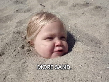 More. More Sand. GIF - Kids Predicaments Beach GIFs