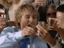 Cheers Wedding Crashers GIF - Cheers Wedding Crashers Drink GIFs