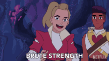 Brute Strength Aimee Carrero GIF - Brute Strength Aimee Carrero Adora GIFs