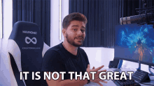 Its Not That Great Ignace Aleya GIF - Its Not That Great Ignace Aleya Not So Great GIFs