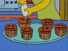 Simpsons The GIF - Simpsons The Cupcakes GIFs