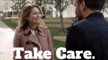 Greys Anatomy Meredith Grey GIF - Greys Anatomy Meredith Grey Take Care GIFs