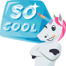 so cool unicorn life joypixels chill unicorn