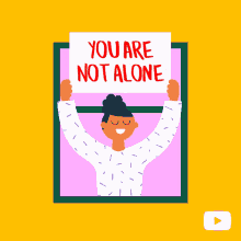 You Are Not Alone Here For You GIF - You Are Not Alone Here For You Stay Strong GIFs