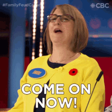 Come On Now Family Feud Canada GIF - Come On Now Family Feud Canada Oh Come On GIFs