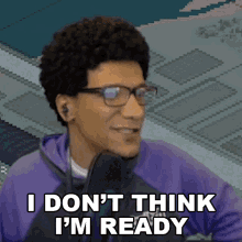 I Dont Think Im Ready Afro GIF - I Dont Think Im Ready Afro Attackoftheafro GIFs