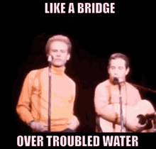 Bridge Over Troubled Water Simon And Garfunkel GIF - Bridge Over Troubled Water Simon And Garfunkel 70s Music GIFs