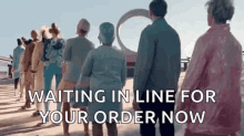 Standing In GIF - Standing In Line GIFs