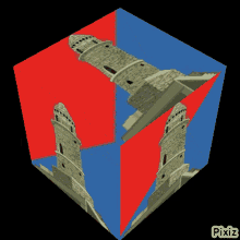 gift castle cube