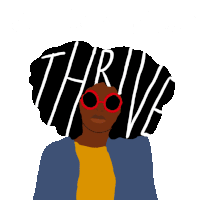 Black Women Woc Sticker - Black Women Black Woc Stickers