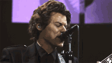 harry styles handsome singing hot