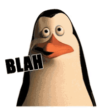 Blah Blah Blah Penguin GIF - Blah Blah Blah Penguin GIFs