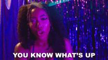 You Know Whats Up Sevyn Streeter GIF - You Know Whats Up Sevyn Streeter Hmu GIFs