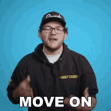 Move On Nolan Sykes GIF - Move On Nolan Sykes Donut Media GIFs