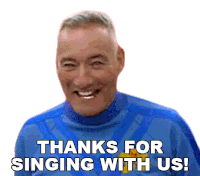 Thanks For Singing With Us Anthony Wiggle Sticker - Thanks For Singing With Us Anthony Wiggle The Wiggles Stickers