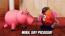 Mira Soy Picasso GIF - Sr Cara De Papa Soy Picasso Toy Story GIFs
