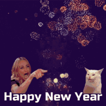 happy new year2021 2021 smudge smudge cat new year