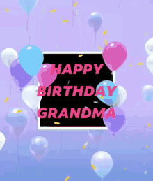 Happy Birthday Grandma Name GIF - Happy Birthday Grandma Name Family GIFs