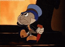 Jiminy Cricket Disney GIF - Jiminy Cricket Disney Waiting - Discover &  Share GIFs