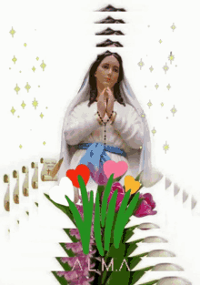 Virgen Maria De Lourdes Blessed Virgin Mary GIF - Virgen Maria De Lourdes Blessed Virgin Mary Mama Mary GIFs
