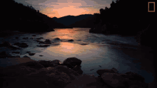 River Day Pass By GIF - River Day Pass By Pink Sky GIFs