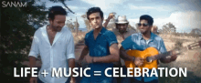 celebrating life and music lovin life and music life and music dancing happily sanam