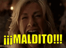 maldito gritando