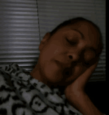 sleeping sleepy
