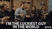 Im The Luckiest Guy In The World Happy GIF - Im The Luckiest Guy In The World Happy Speech GIFs
