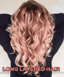 Long Layered Hair Hair GIF - Long Layered Hair Layered Hair Hair GIFs