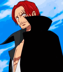 shanks one piece red haired shanks