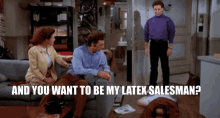 Latex Salesman Seinfeld GIF - Latex Salesman Sales Seinfeld GIFs