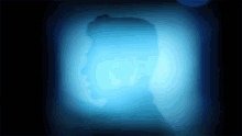 silhouette blue light flickering des rocs silhouette blue light flickering des rocs